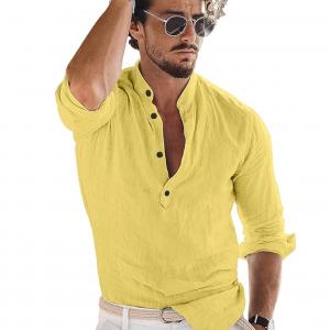 Men's Casual Printed Regular Fit Half Sleeve Formal Shirt