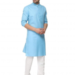 Mens Cotton Dobby Kurta Pyjama Set
